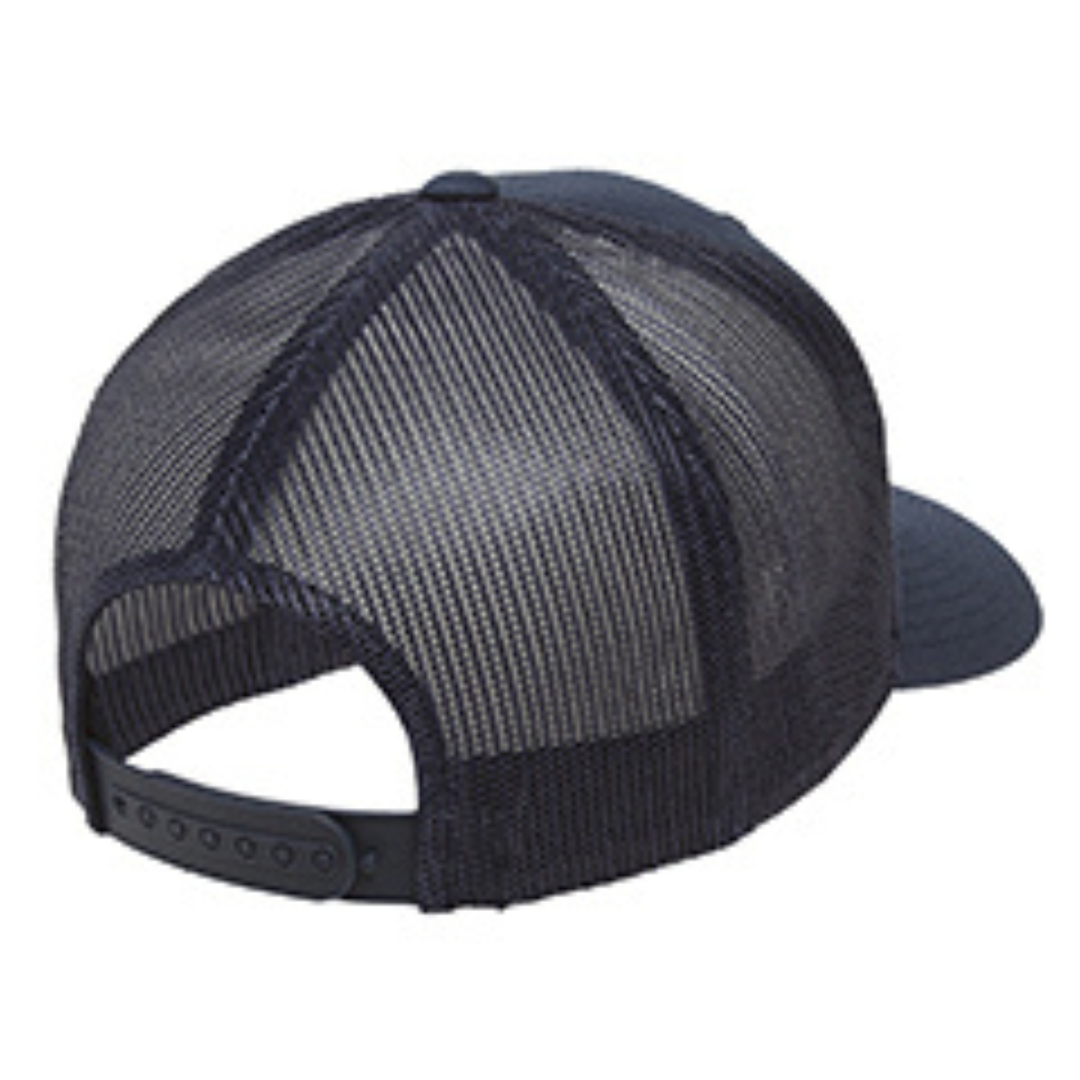 Navy Retro Trucker Cap