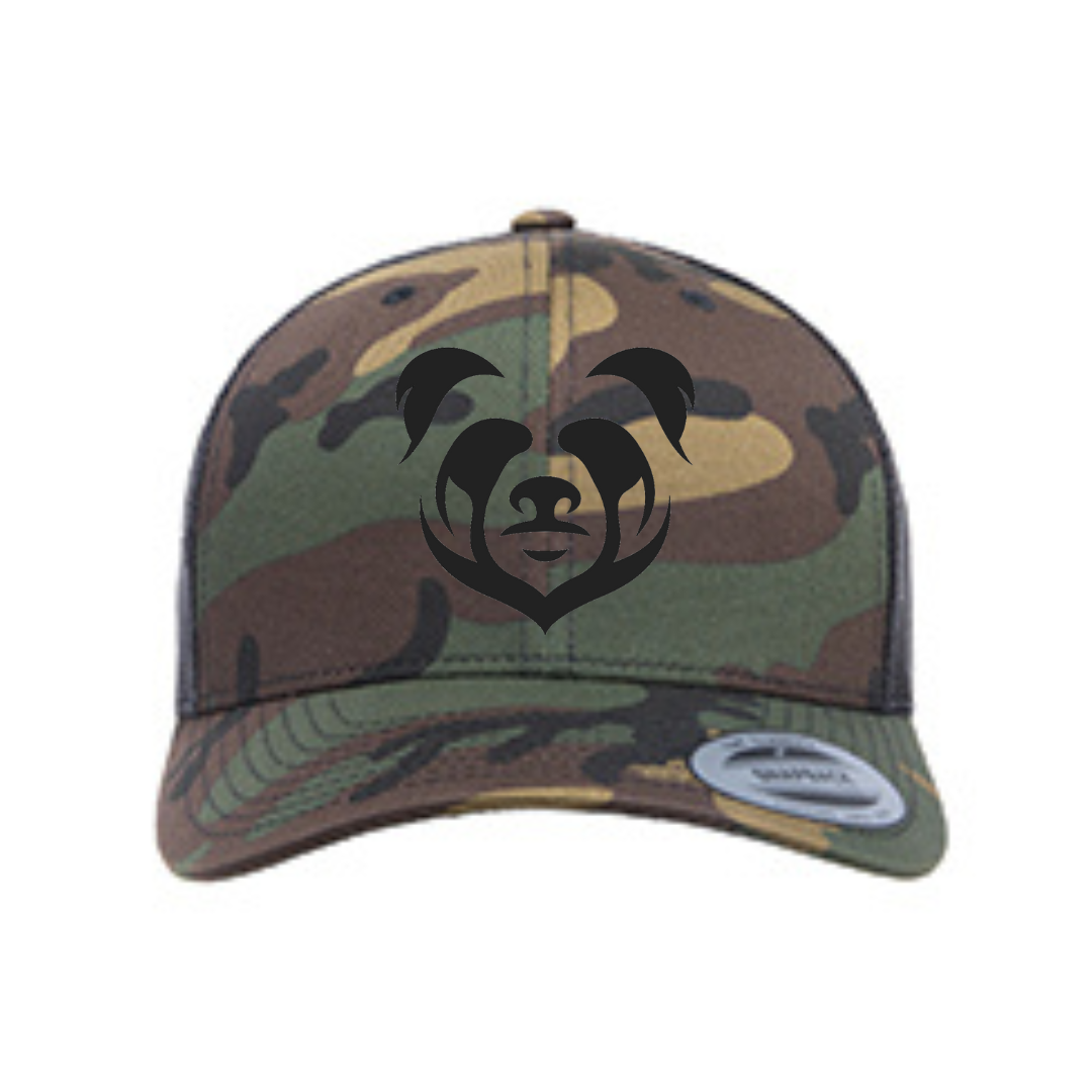 Camo Retro Trucker Cap