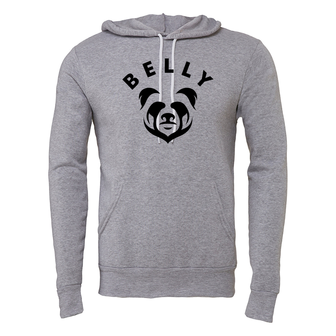 Grey Belly Hoodie