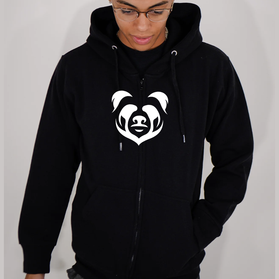 Clothing Panda Zip Up Hoodie 3D Hoodie Men's Christmas Hoodie