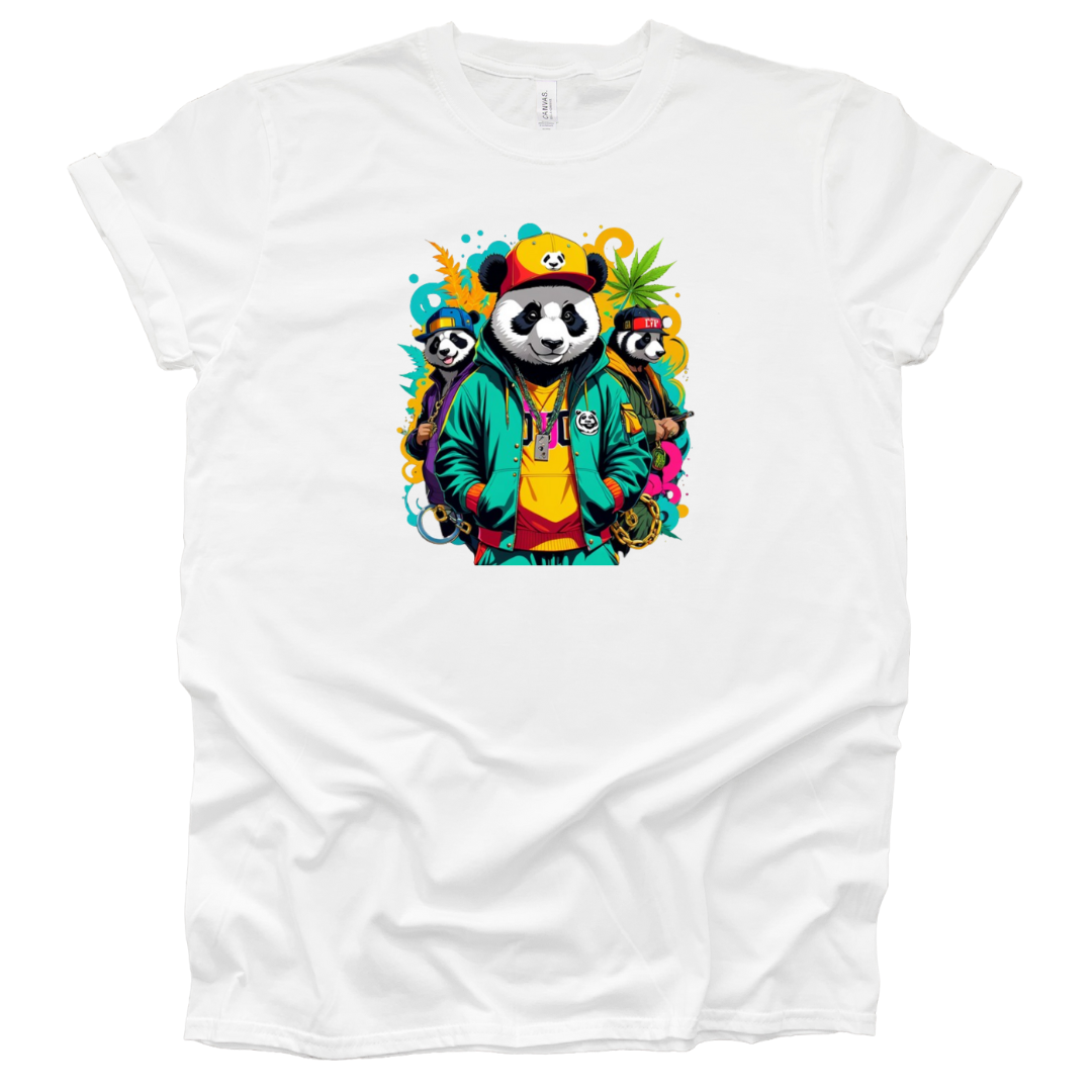 White Belly Panda T-Shirt