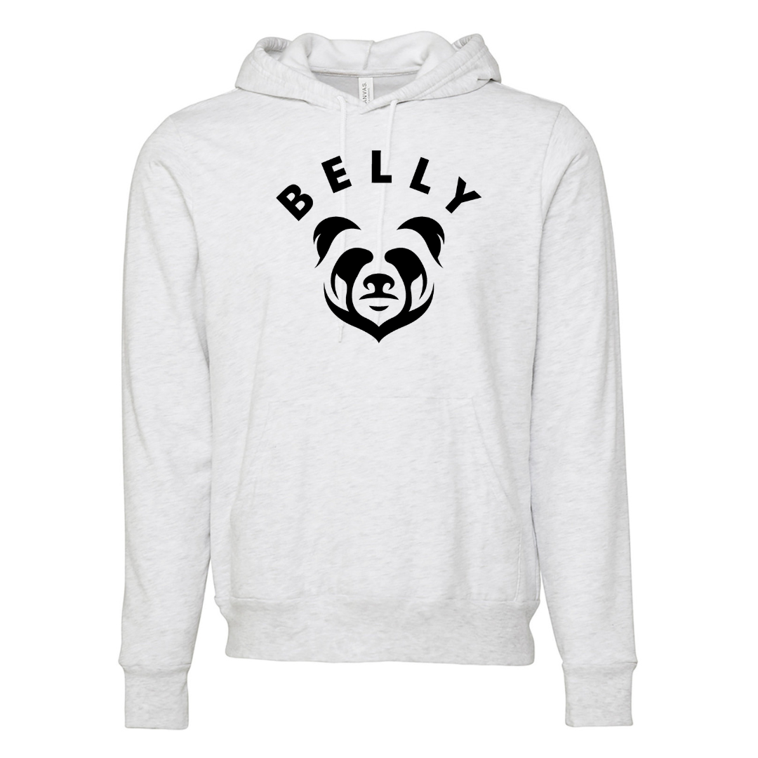 White Belly Hoodie
